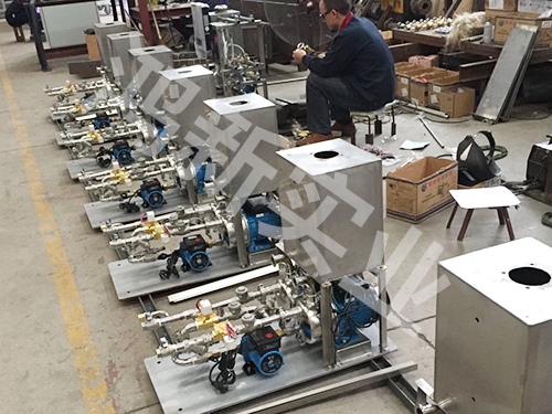 小型機組現場(chǎng)加工