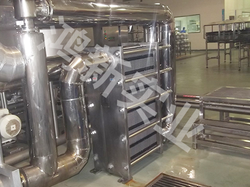 可口可樂(lè )溶糖間板式換熱器